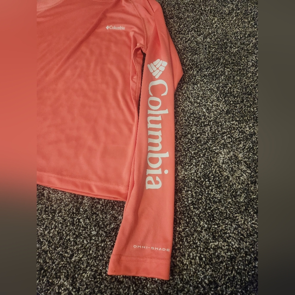 Columbia Bright Coral Performance Shirt